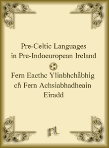 Pre-Celtic Languages Cover