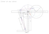 Plan d'un étrier de commande