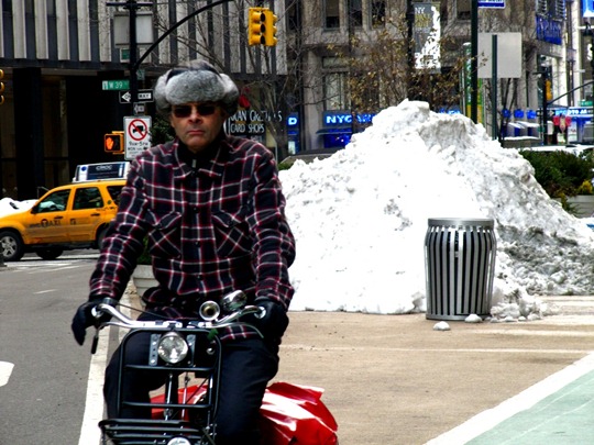 Snow in New York