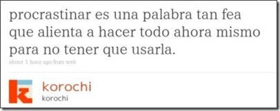 Procastinar Procastinar