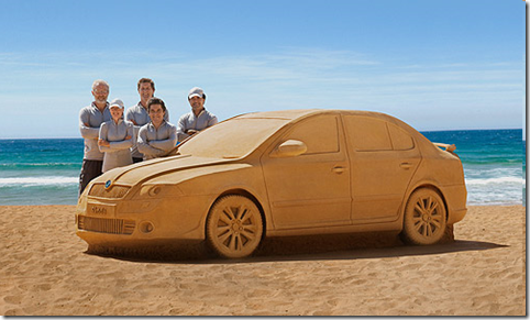 Sand Powered Car, nice