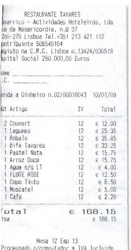 Era a continha, faz favor!