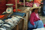 Street market, Cajamarca, Peru