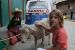 Street market, Cajamarca, Peru