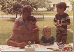 beth & jim with Mary Jo's kids.