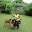 Brincando com tia Elaine e tia Jake