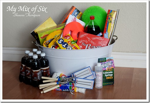 End of School Basket End of School Basket