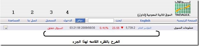 تداول السعوديه - الخطوه الاولي
