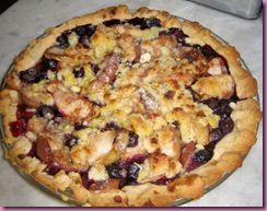 blueberryapple pie