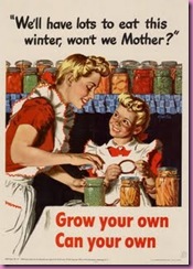 WWII canning poster