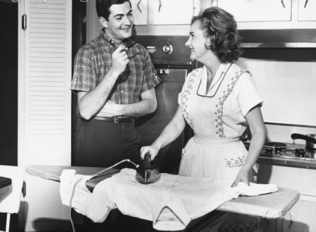 [woman ironing in kitchen with hubby[2].jpg]