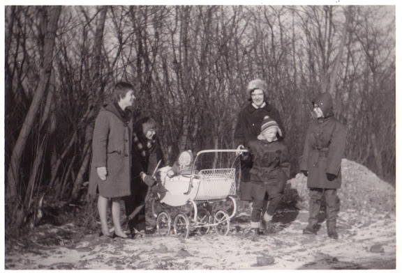Rutger in kinderwagen Familie