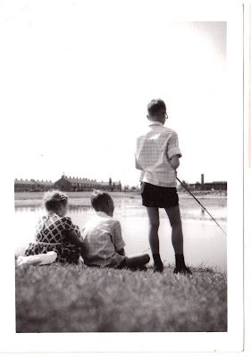 Bas, Marijke en Leo omsteeks 1961 Visen
