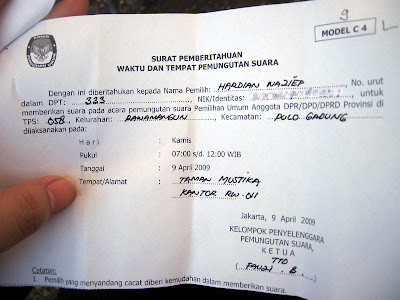 Vote Invitation