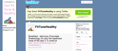 get fit healthy and tone twitter get fit healthy and tone twitter
