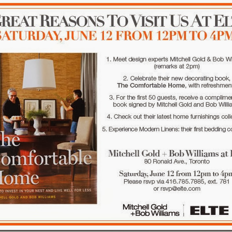 Mitchell Gold + Bob Williams at Elte