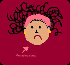me sorry