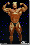 jay cutler double bicep pose