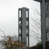 Campanario de la iglesia reformista en Brahms-strasse (Zurich)