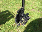 I accidentally left the BBQ tool a little too close to the flame :)