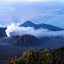 Bromo smoking in the morning light