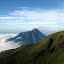 Merapi steaming away in the morning