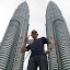 Andy and the twin towers