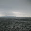 Karst emerging from the murky weather