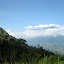 Welirang disappears into the clouds