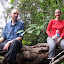 UB53 trail marker, lookout post on way to Ponti summit