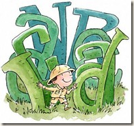 Explorado as letras Explorado as letras
