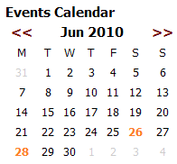 SPT Events Calendar