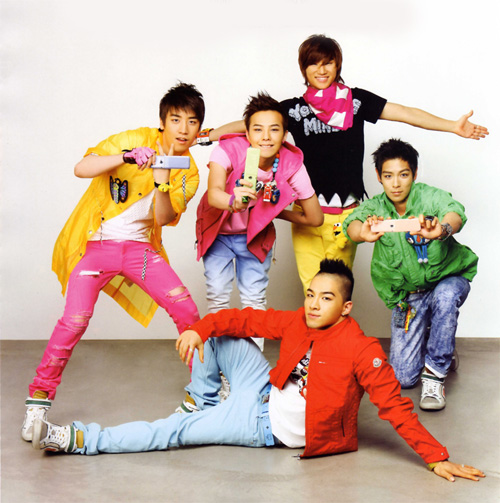 Big Bang's Lollipop promotion shot in Vogue girl Big Bang's Lollipop promotion shot in Vogue girl
