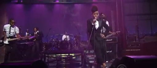 Janelle Monáe shuts it down on Letterman | Live performance Janelle Monáe shuts it down on Letterman | Live performance