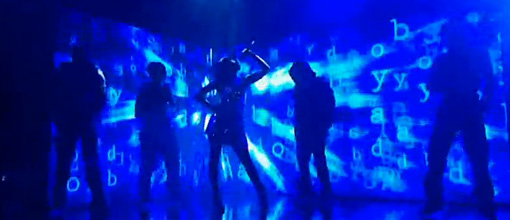 Alexandra Burke's 'Bad boys' performance on GMTV