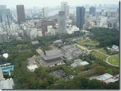 One of the many views from Tokyo Tower. One of the many views from Tokyo Tower.