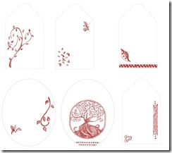 Free Printable Tree Stationary Set