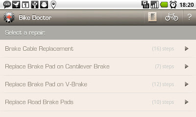 Image of repairs list