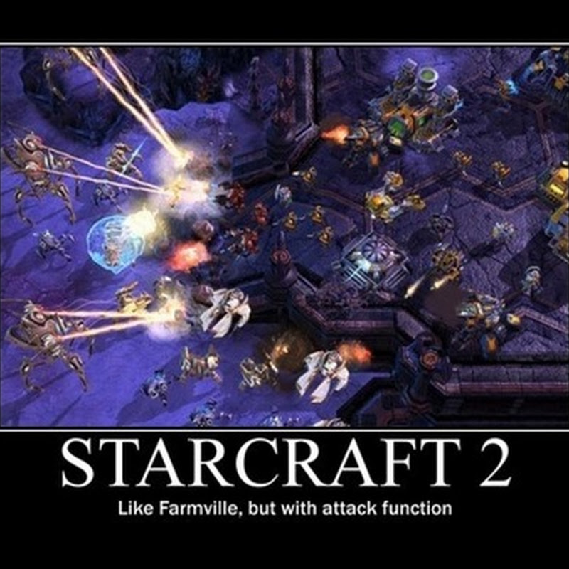 Wie man FarmVille-Spielern StarCraft 2 erklärt