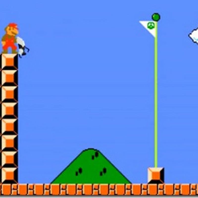 Was würde passieren, wenn Mario eine Portal Gun hätte?