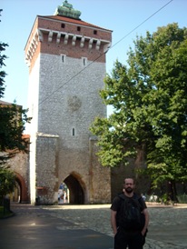 entrada Norte al casco antiguo de Cracovia