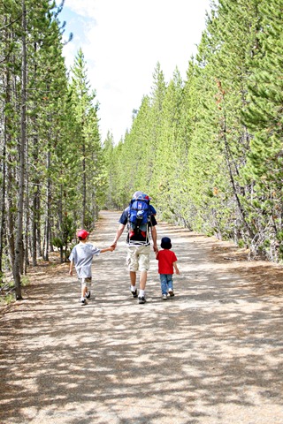 On A Hike