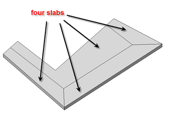 4 slabs