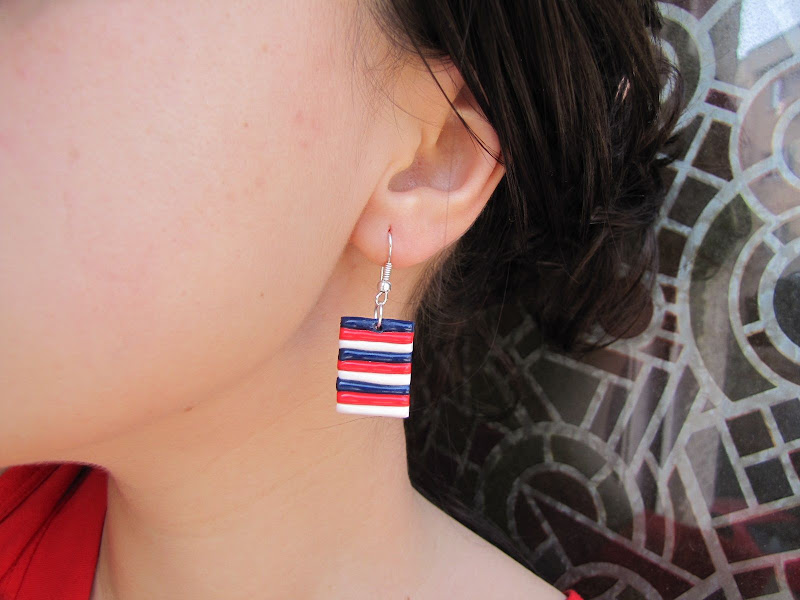 Cercei handmade dungute marinaresti
