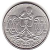 Second Cruzado (Novo)- 50 centavos coin 1989 - 1990