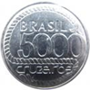 Third Cruzeiro- 5000 Cruzeiros coin 1992