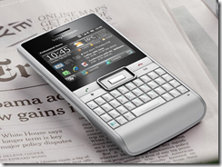  Sony Ericsson Aspen: scheda tecnica e video promozionale