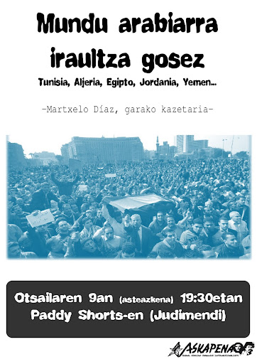Mundu arabiarra iraultza gosez