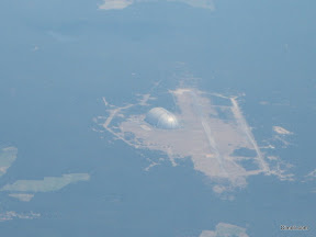 Old blimp hangar outside Berlin, Germany.