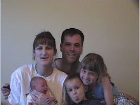 The day Anabelle was born - at our home on Ft. Bragg.